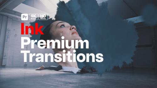 Videohive - Premium Transitions Ink for Premiere Pro - 49833343