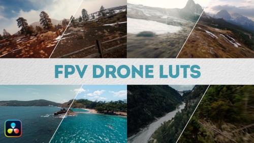 Videohive - FPV Drone LUTs | DaVinci Resolve - 49833576