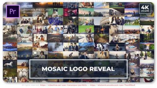 Videohive - Mosaic Photo Logo Reveal - 49838787