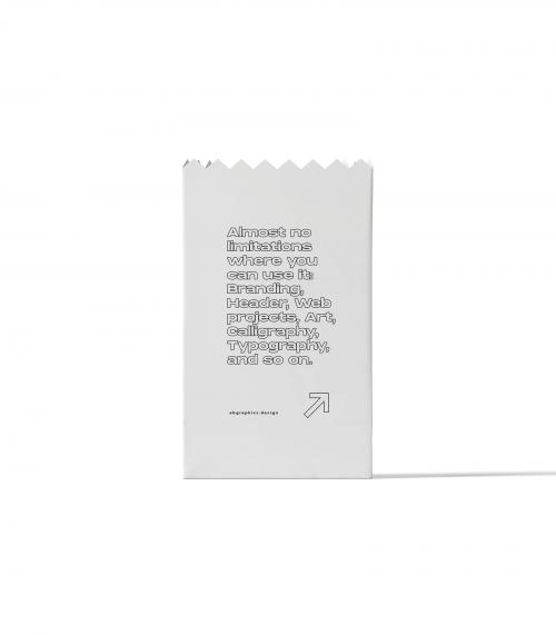 Creatoom - Paper Bag Mockup V1 Front View