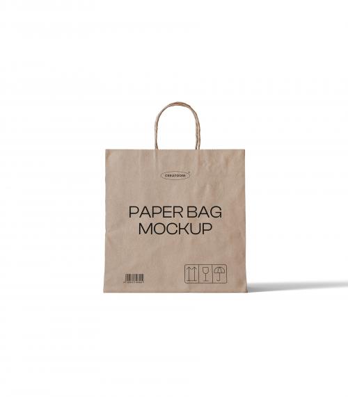 Creatoom - Paper Bag Mockup V18 Front View