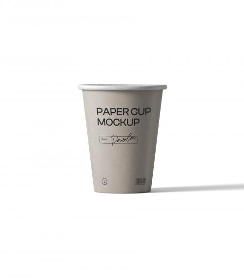 Creatoom - Free Paper Cup Mockup V5 Front View