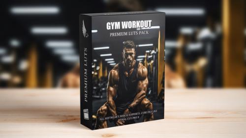 Videohive - Gym workout Cinematic Movie LUTs Pack - 49871203