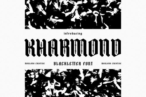 Deeezy - Kharmond Blackletter Font