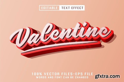 Valentine Editable Text Effect AJXCGT9