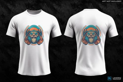 Dynamic Threads Sport Tshirt Mockup Psd Template For Athletes And Teams