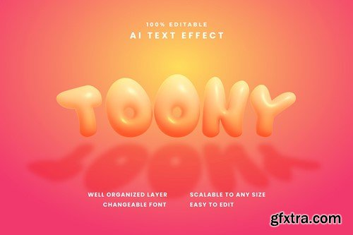 Toony Text Effect WNUHGUM
