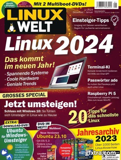 LinuxWelt - Dezember 2023 - Januar 2024
