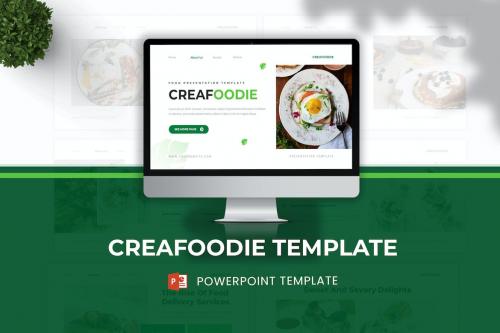 Creafoodie Powerpoint Template