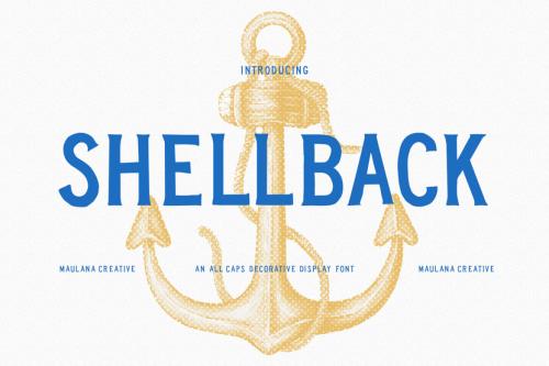 Deeezy - Shellback Decorative Vintage Display Font