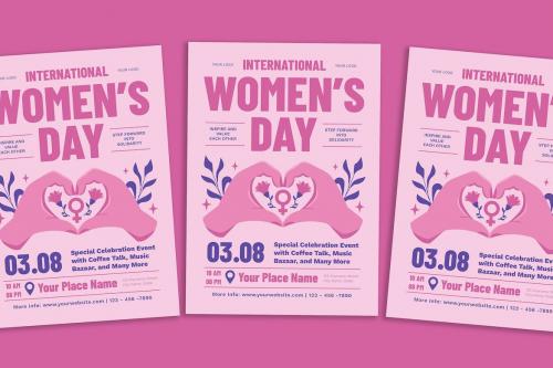 Women's Day Celebration Flyer