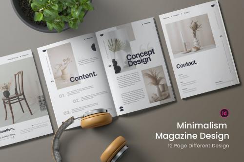 Minimalism Concept Magazine