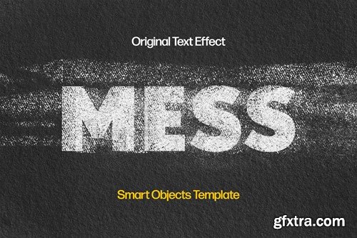 Distortion Mess Text Effect YANYLTN