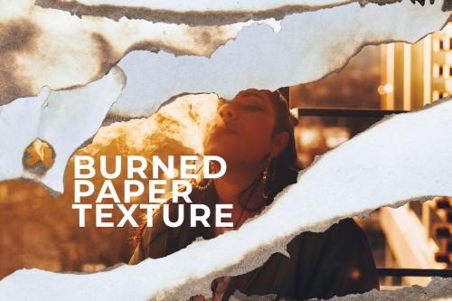 11 Burn Paper Element Texture For Overlay