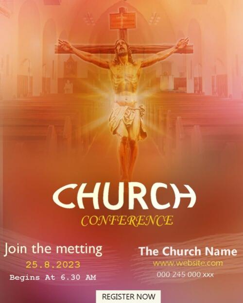 Conference Flyer Design Church Flyer