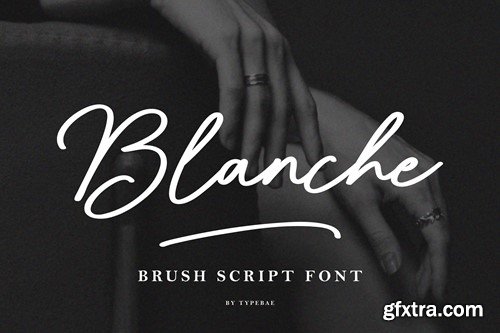 Blanche - Brush Script Font 5SUW7F2