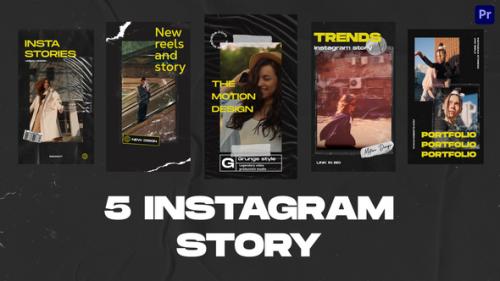 Videohive - Instagram Story & Reel 2 Mogrt - 49742123