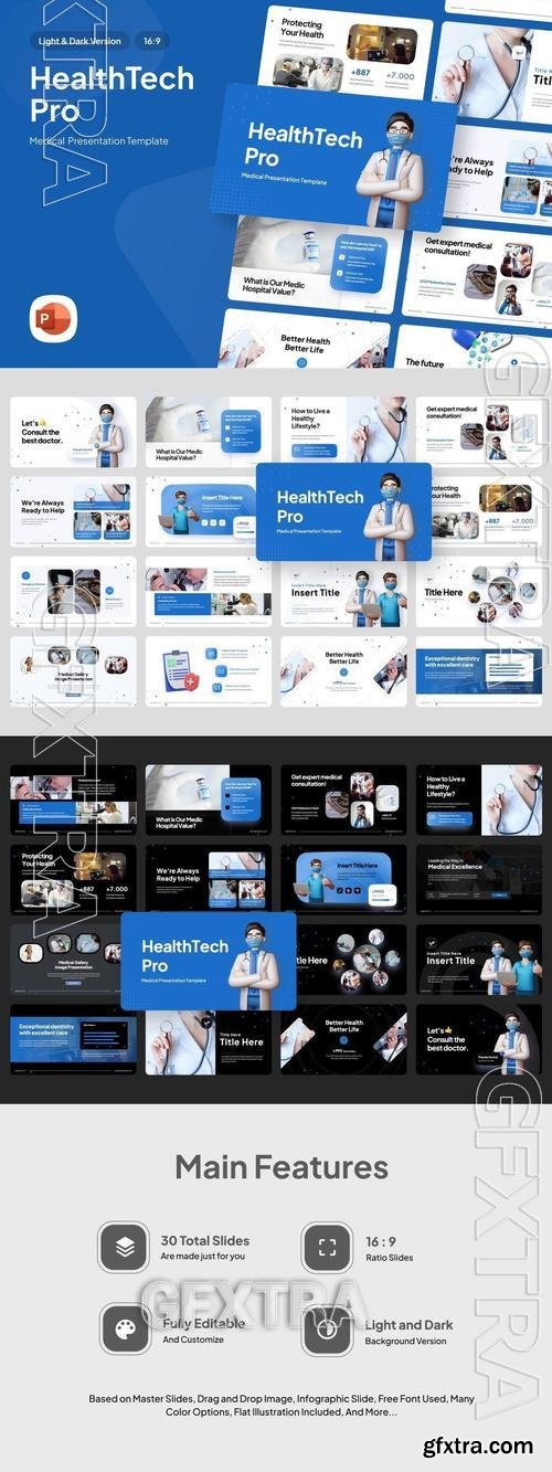 HealthTech Pro Healthcare - PowerPoint 89X4SMC