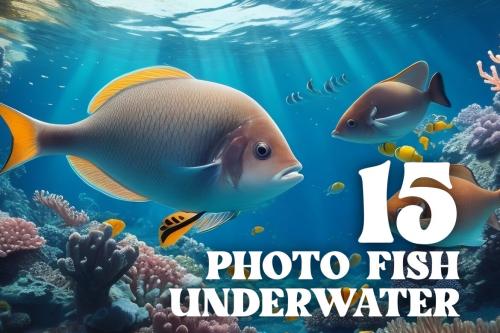 Deeezy - 15 Fish Underwater Stock Images