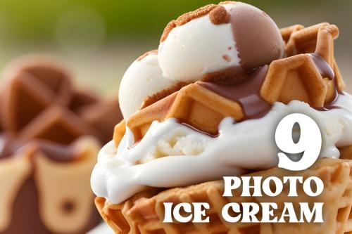 Deeezy - 9 Ice Cream Stock Images
