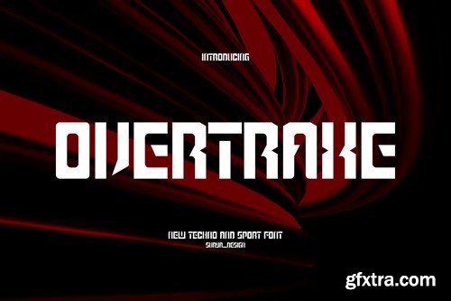 Overtraxe Fonts PD85TM4