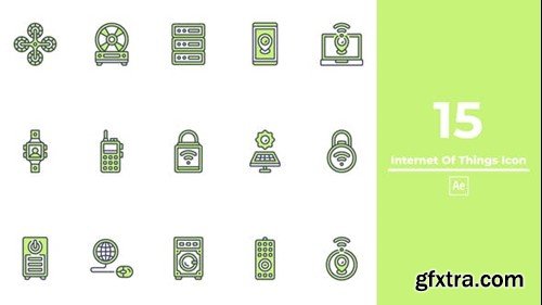 Videohive Internet Of Things Icon After Effects 49895533