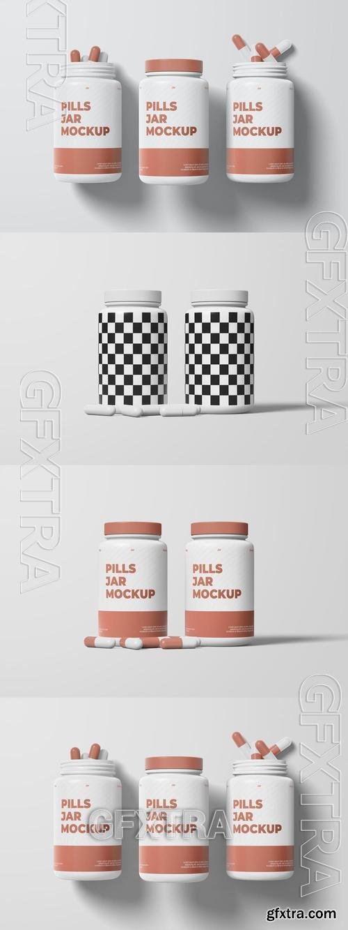 Pills Jar Mockup ZCUKB96