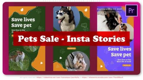 Videohive - Pets Sale - Instagram Stories - 49839240