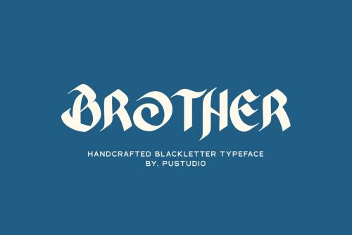 Deeezy - Brother Blackletter Font