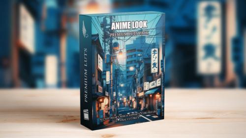 Videohive - Anime Japan Blue Cinematic Street Film LUTs Pack - 49884250