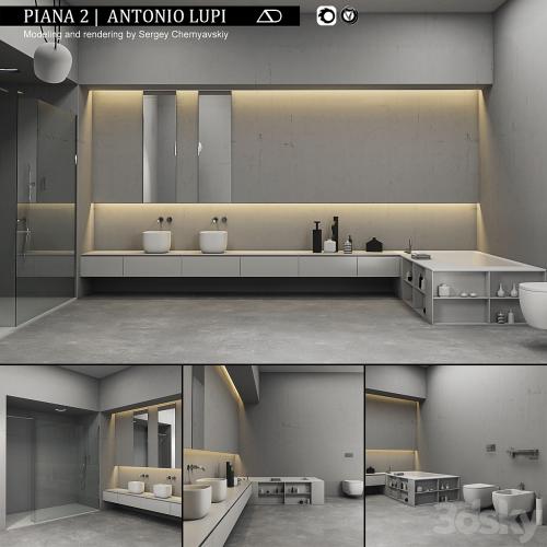Bathroom furniture set Piana 2