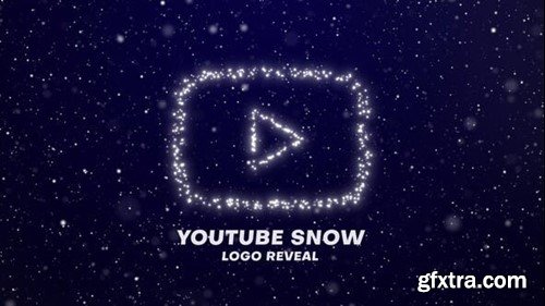 Videohive Youtube Snow Logo Reveal 49930614