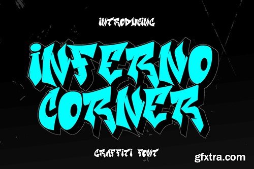 Inferno Corner - Graffiti Font G8MHAYR