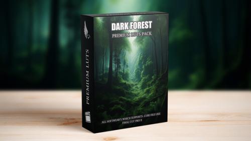 Videohive - Hollywood Nature Outdoor Cinematic Dark Green Moody Forest Travel Vlog LUTs Pack - 49914257