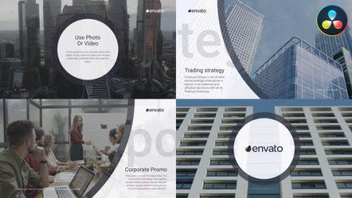 Videohive - Circle Corporate Promo | DaVinci Resolve - 49832810