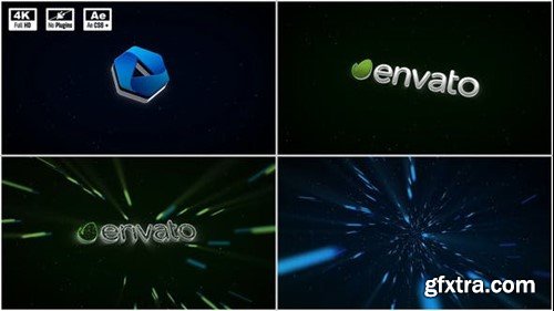 Videohive 3D Space Logo Animation 49965426