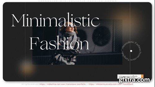 Videohive Expensive Minimalistic Fashion Promo 49969025