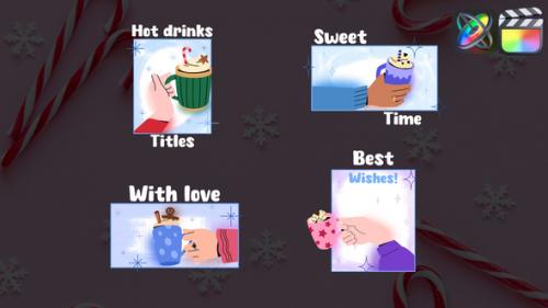 Videohive - Christmas Hot Drinks Titles for FCPX - 49964865