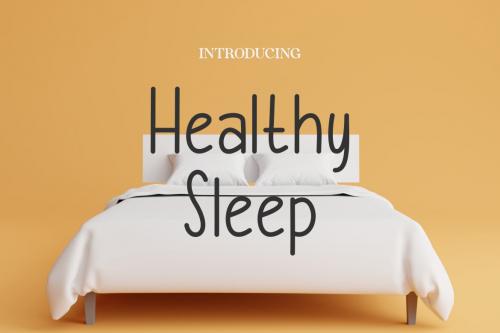 Deeezy - Healthy Sleep | Handwritten Font