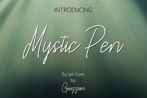 Deeezy - Mystic Pen | Script Font