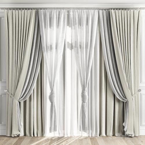 Curtains with window 510C