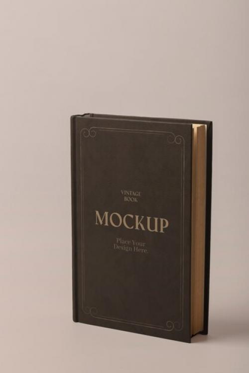 Vintage Book Mockup