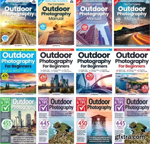 Outdoor Photography The Complete Manual, Tricks And Tips, For Beginners - 20232 Full Year Issues Collection