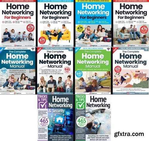 Home Networking The Complete Manual, Tricks And Tips, For Beginners - 2023 Full Year Issues Collection