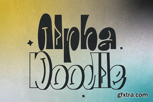 Alpha Doodle - Graffiti Typeface JSG3EF8