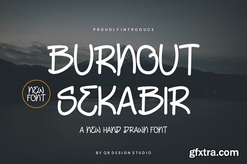 Burnout Sekabir - Handwritten Font CRYCMD7