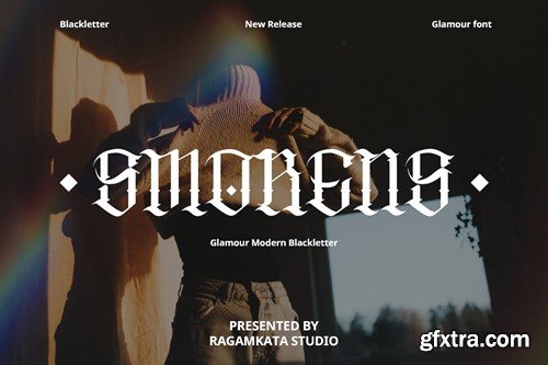 Smorens - Modern Blackletter Typeface Q5YVA9U