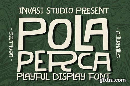 Pola Perca - Playful Tiki Font ZWQDSDN