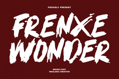 Deeezy - Frenxe Wonder Brush Font