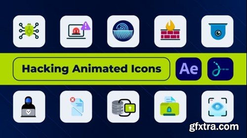 Videohive Hacking Animated Icons 49998935